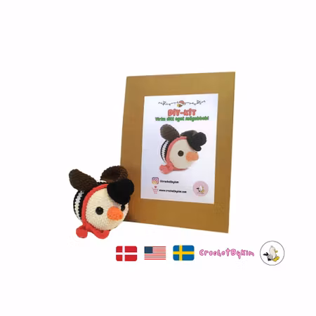 DIY kit • Virka ditt eget Jelly Bi Snögubbe 🎄🐝 • Limited Edition