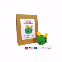 DIY kit • Virka ditt eget Jelly Bi Julgransbi 🎄🐝 • Limited Edition