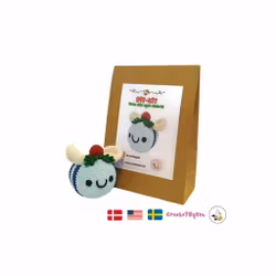 DIY kit • Virka ditt eget Jelly Bi Vinterbi 🎄🐝 • Limited Edition