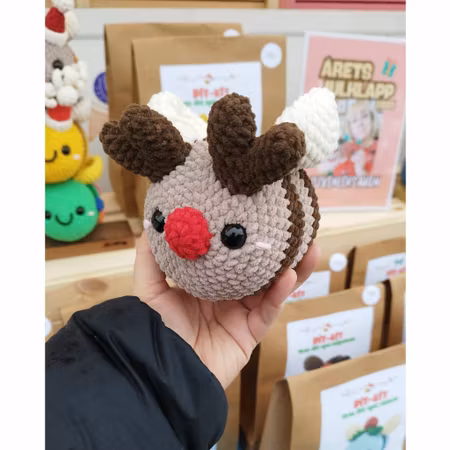 DIY kit • Virka ditt eget Jelly Bi Ren 🎄🐝 • Limited Edition