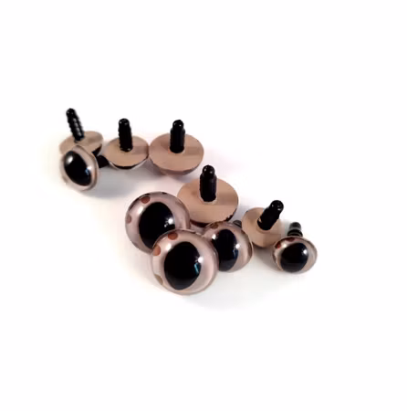 🐉✨ Magiska handmålade drakögon – reptil & katt 👁️ BEIGE