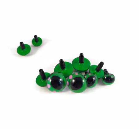 🐉✨ Magiska handmålade drakögon – reptil & katt 👁️ GRÖN med rosa