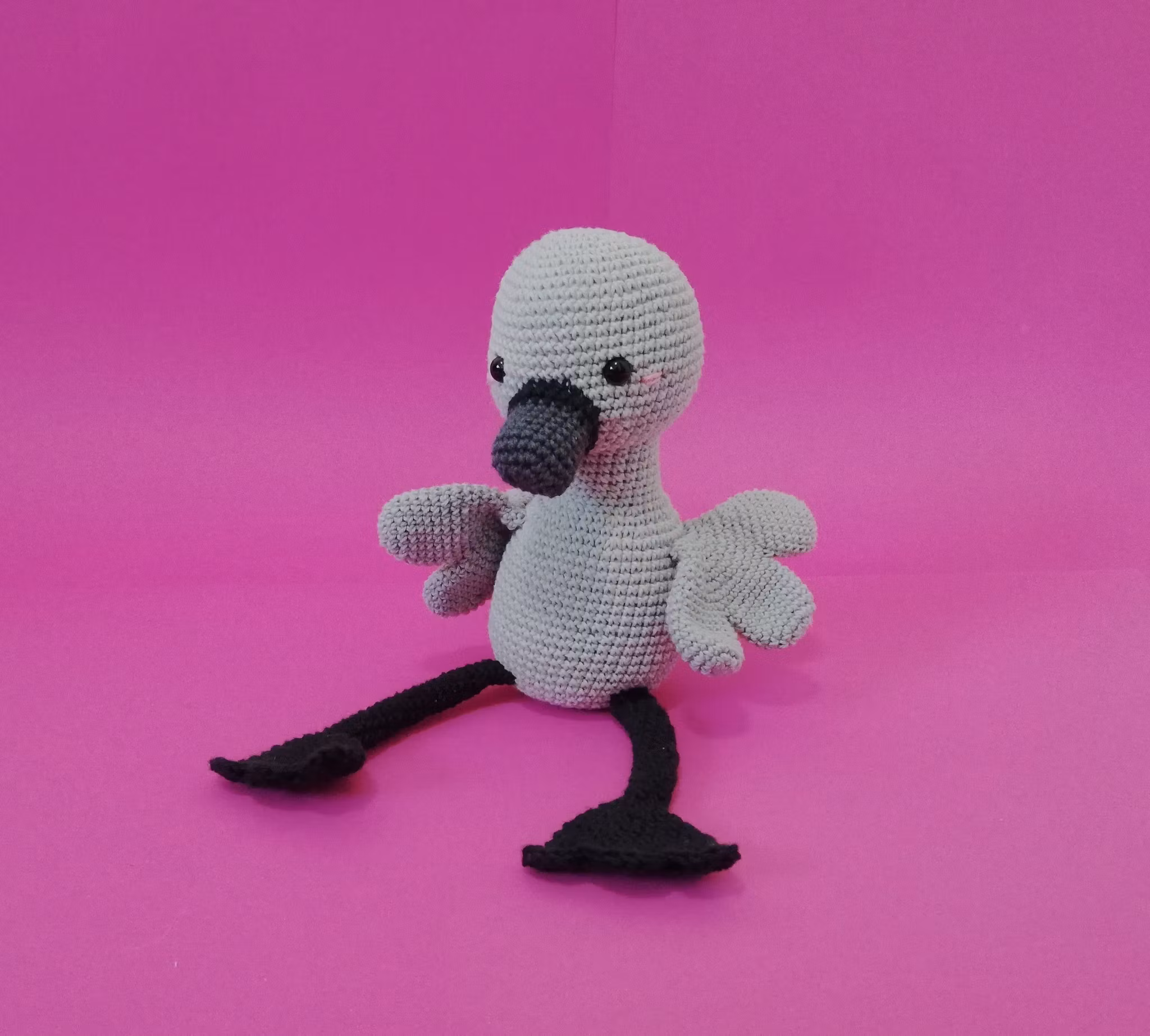 VIRKMÖNSTER Svanar • Fåglar • amigurumi virkbeskrivning • crochetbykim • PDF