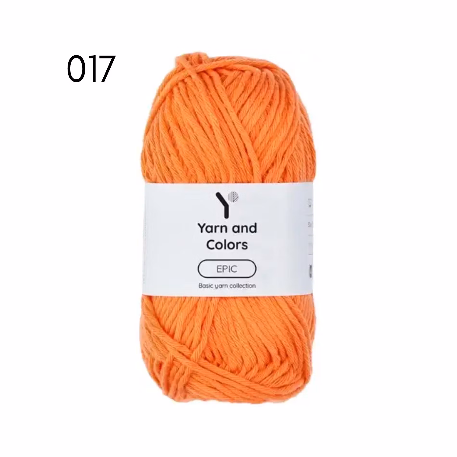 Yarn and colors - EPIC 8/8 bomullsgarn