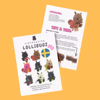VIRKMÖNSTER LooliBugZ 7i1 Bundle pack • Insekt Fluga, Humla, Fjäril, Bi, Mal, Gräshoppa • amigurumi virkbeskrivning • crochetbykim • PDF