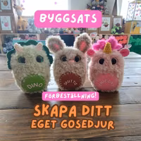 BYGGSATS Skapa ditt eget gosedjur (SKICKAS I SLUTET AV APRIL)