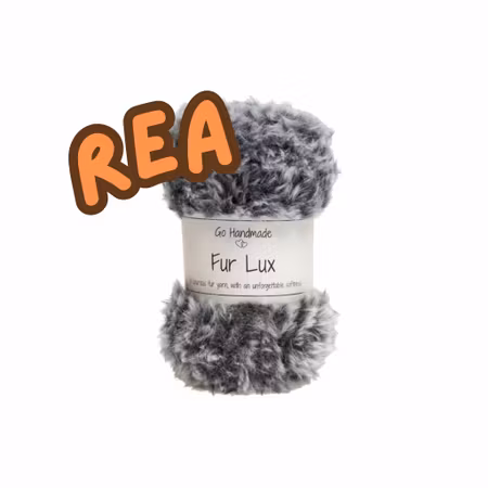 Go Handmade Fur Lux Garn 50 gram REA