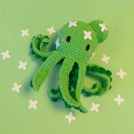 Filtkryss 10-pack till Amigurumi & Kaktus Bläckfisk | OctopopZ 🌵