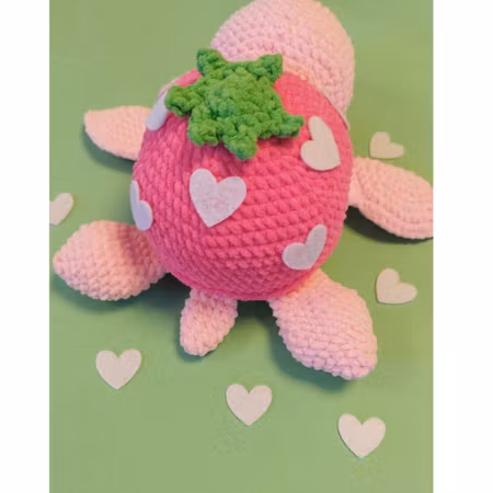 Filt-Hjärtan Vita 10-pack | Till Amigurumi, Virkade Gosedjur & Turtellini 🤍