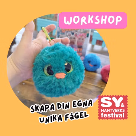 Workshop Sy och hantverksfestivalen i Göteborg 4-6 September