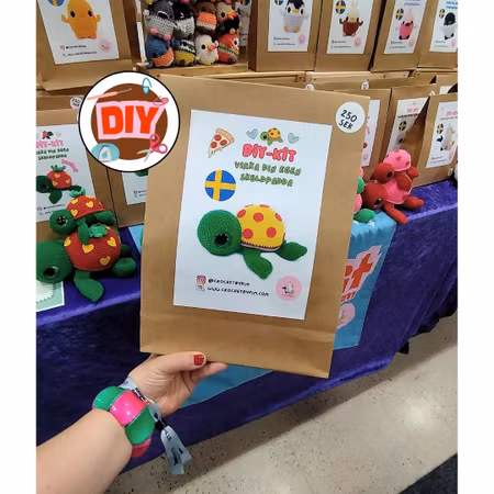 DIY-kit – Virka Turtellini Pizzasköldpadda