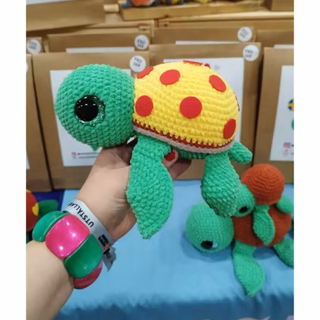 DIY-kit – Virka Turtellini Pizzasköldpadda