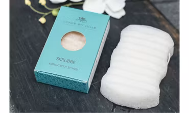 Lykke By julie Skrubbe Konjac Kroppssvamp