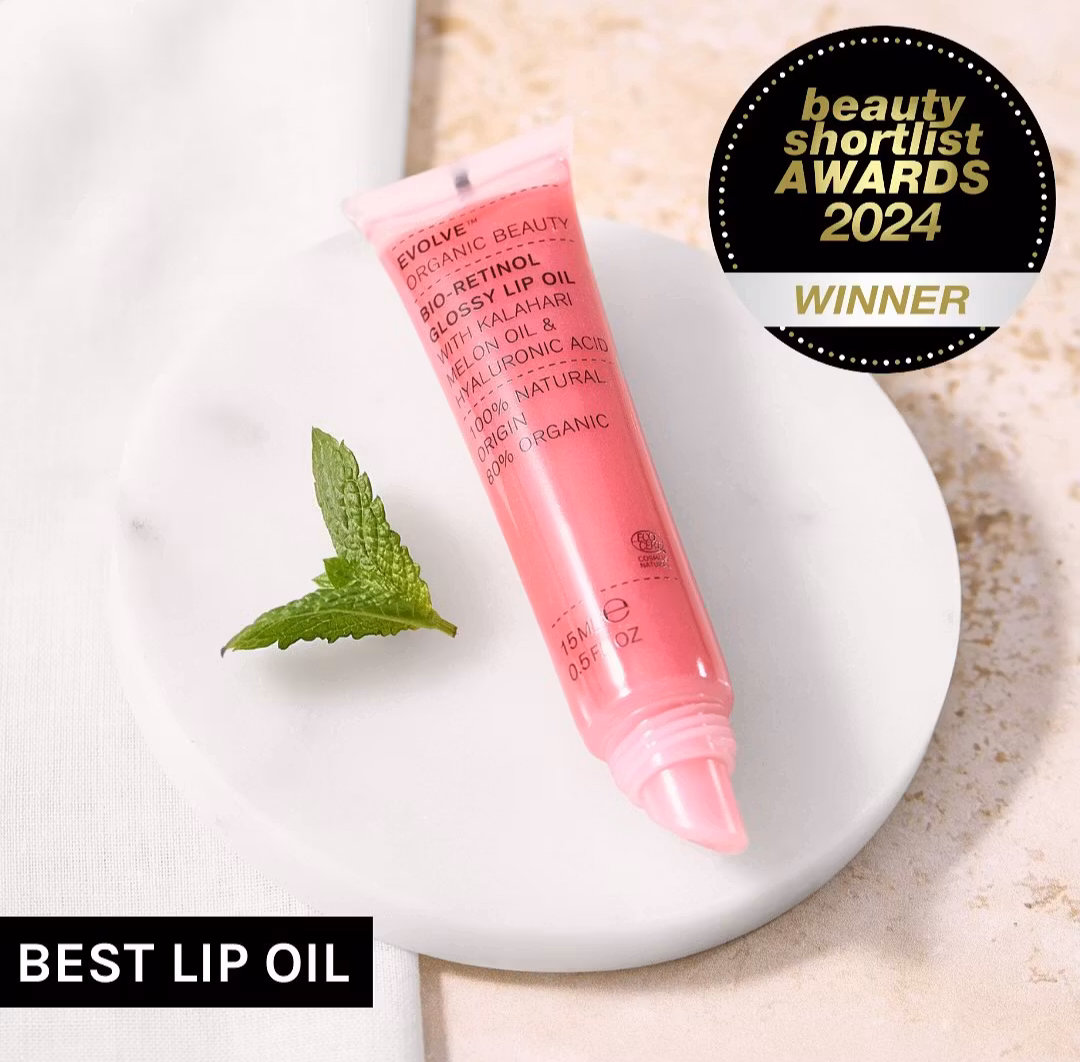 Evolve Bio-Retinol Glossy Lip Oil 15ml