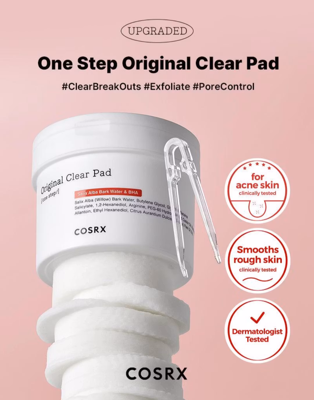 COSRX One Step Original Clear Pad
