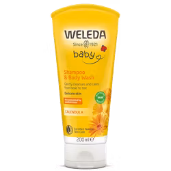 Weleda Calendula Shampoo & Body Wash 200ml