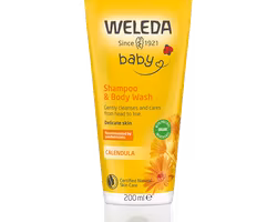 Weleda Calendula Shampoo & Body Wash 200ml