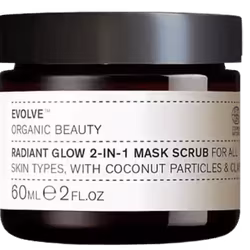 Evolve Radiant Glow 2-in-1 Mask Scrub 60ml