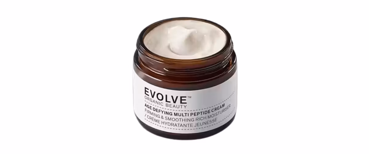 Evolve Age Defying Multi Peptide Cream – Økologisk fuktighetskrem med anti-age effekt for moden og tørr hud.