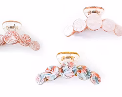 OnFleek Hairclip Bubbly Marble