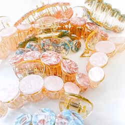 OnFleek Hairclip Bubbly Marble