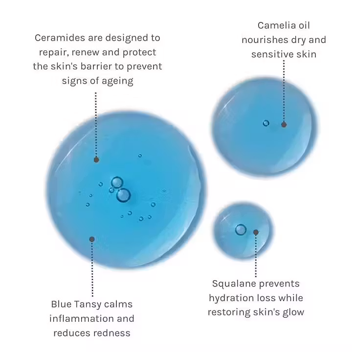 Evolve Organic Blue Velvet Ceramide Serum