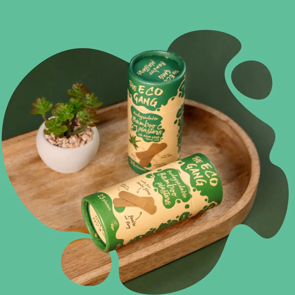 The Eco Gang Nedbrytbare Plastre
