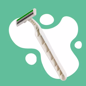 The Eco Gang Nedbrytbar Barberhøvel 5pk