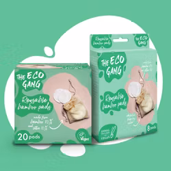 The Eco Gang Gjenbrukbare Bomullspads