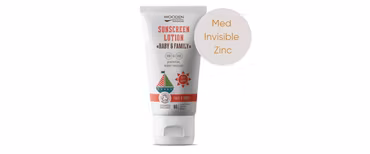 Wooden Spoon Organic Sunscreen Lotion Baby & Family SPF 50 – Invisible Zinc