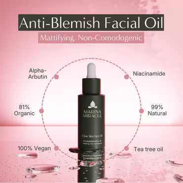 Marina Miracle Clear Skin Face Oil (Tidligere Geranium)