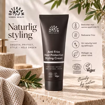 Urtekram Anti Frizz Heat Protection Styling Cream