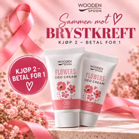 Wooden Spoon Flowers Deodorant 2 for 1