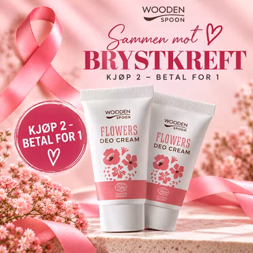 Wooden Spoon Flowers Deodorant 2 for 1