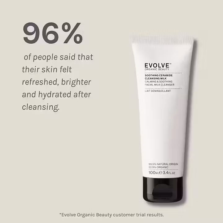 Evolve Soothing Ceramide Cleansing Milk