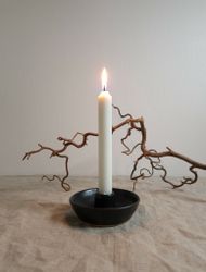 Ljusstake - svart