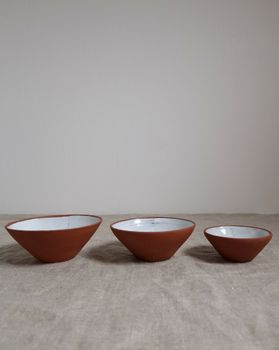 Skålset - terracotta