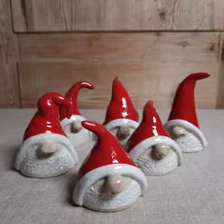 Tomte - handmålad