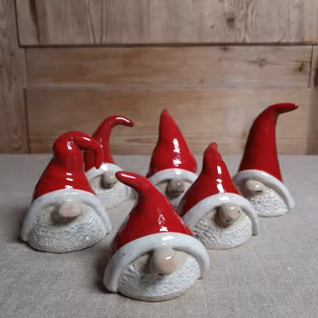 Tomte - handmålad