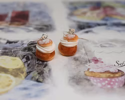 TO ORDER Earrings, Semla