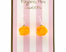 Earrings, Cloudberry