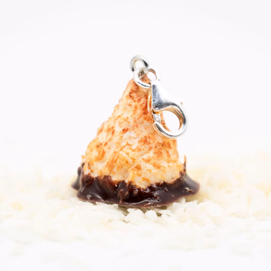 Halsbandshänge, chokladdoppad kokostopp