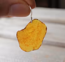 Earrings, chips
