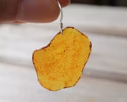 Earrings, chips