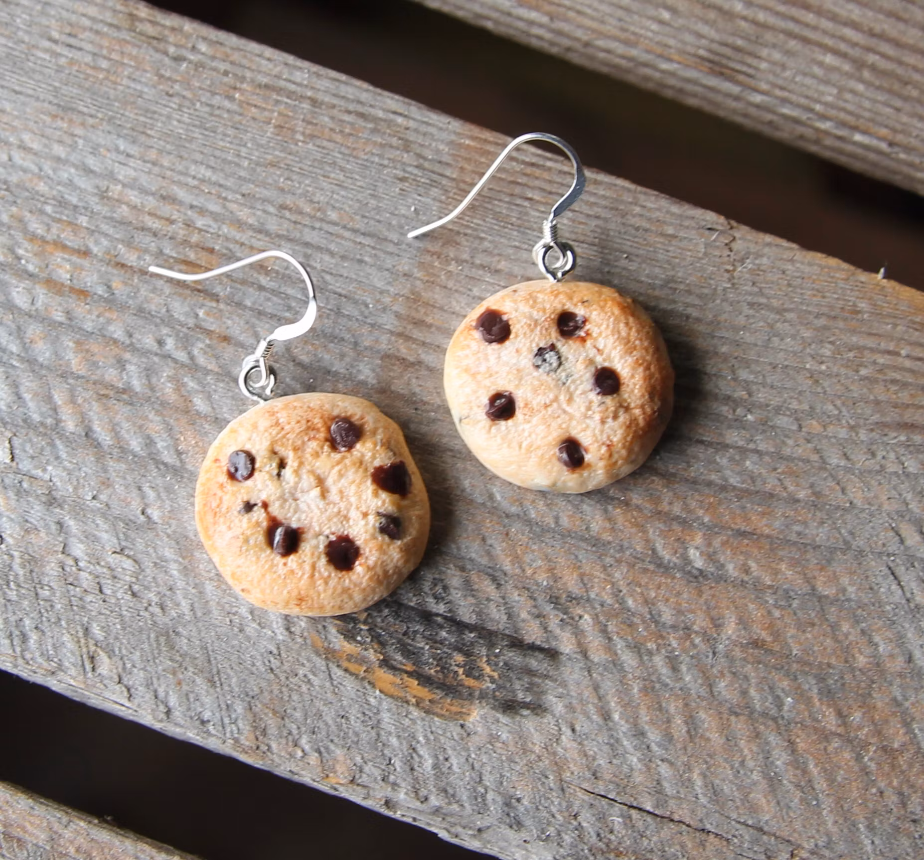 Örhängen. chocolate chip cookies