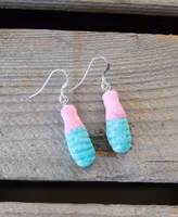 Earrings, bubblizz