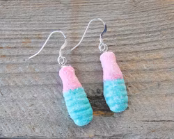 Earrings, bubblizz