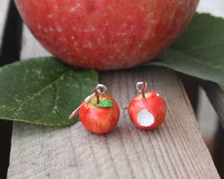 Örhängen, äpple 🍎