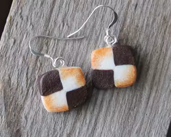 Earrings, Shackrutor Cookies