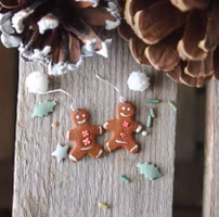 Örhängen, pepparkaksgubbar